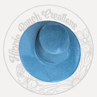 TURQUOISE/ ROUND OUT / BLANK HAT ONLY