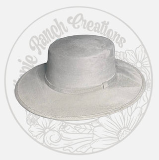 GREY / ROUND OUT CROWN / BLANK HAT ONLY
