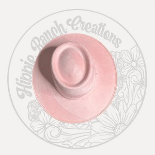 LIGHT PINK / ROUND IN / BLANK HAT ONLY