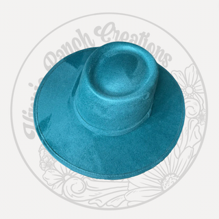 TURQUOISE / ROUND IN / BLANK HAT ONLY