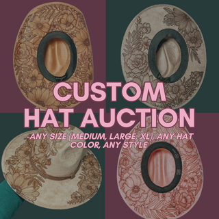FULLY CUSTOM HAT AUCTION